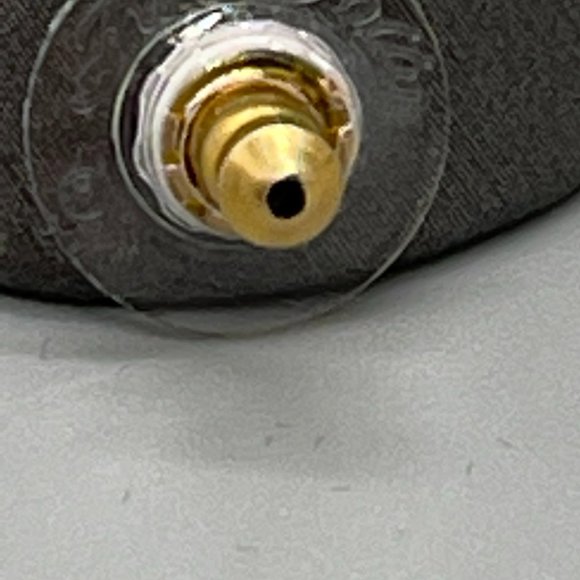 Kirks Folly | Aurora Borealis Blue Stud Earrings - Picture 6 of 6